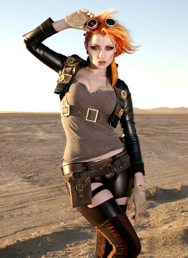 Grandeur nature Post apocalyptique Steampunklingerie