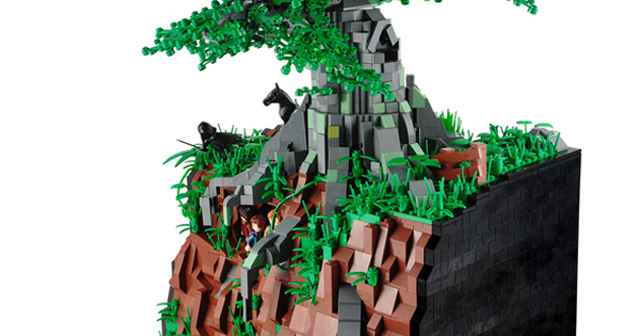 Diaporama Lego A la recherche de l'anneau - Le Seigneur des Anneaux