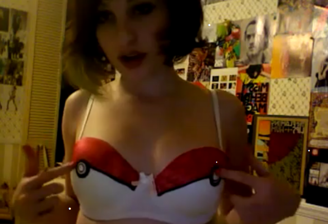 soutien gorge pokeball