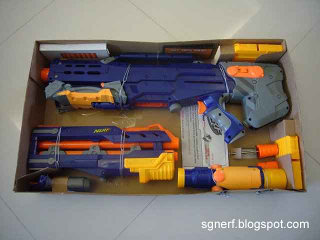 Nerf Longshot dans la boite