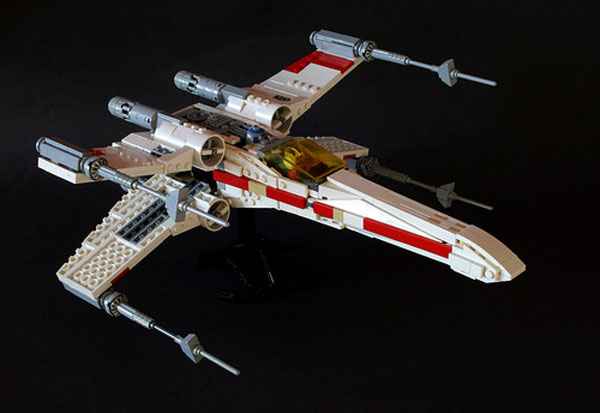 Un X-Wing en Lego