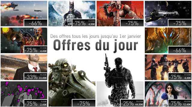 Des promotions Steam