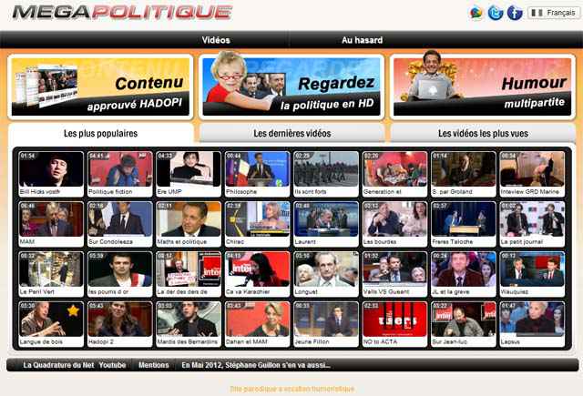 MegaUpload est mort, vive Megapolitique !