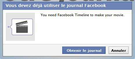Timeline Movie Maker - Transforme la Timeline de ton profil Facebook en film