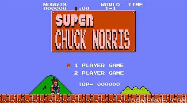 Chuck Norris vs Super Mario Bros