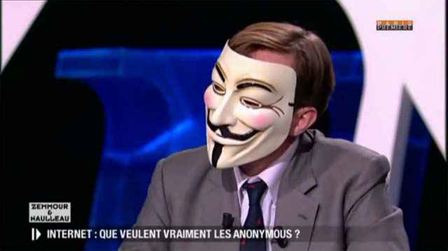 Zemmour et Naulleau invitent un Anonymous