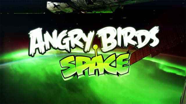 Angry Birds Space dans l'espace