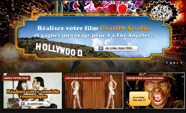 Chaton Studio - Gagnez un voyage pour 2 à Hollywood et un Samsung Wave 3