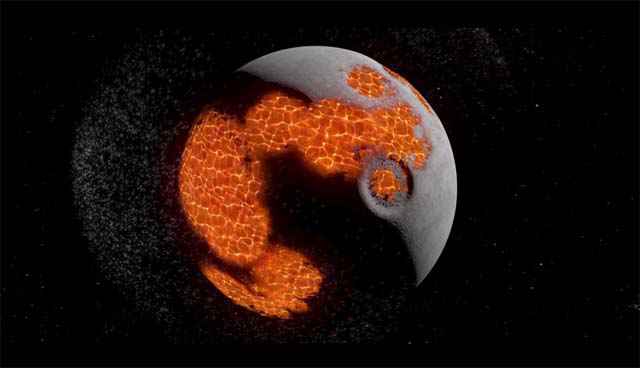 Nasa - L'évolution de la Lune expliquée en vidéo 