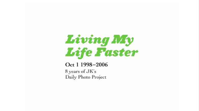 Living My Life Faster - 8 ans en 103 secondes