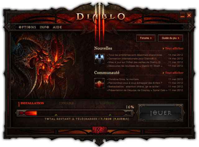 Diablo III - Un générateur d'excuses pour le 15 mai