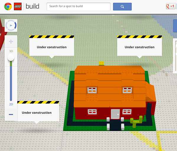 Build With Chrome - Des LEGO dans votre navigateur