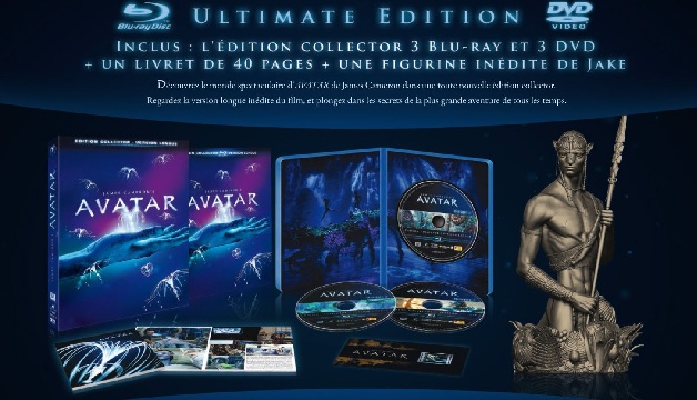 Avatar version longue BR Ultimate Edition à seulement 30 Euros