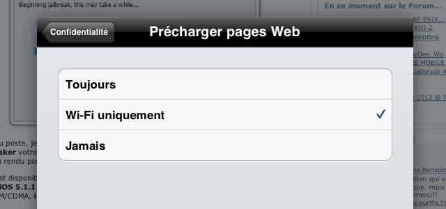 Google Chrome pour iOS