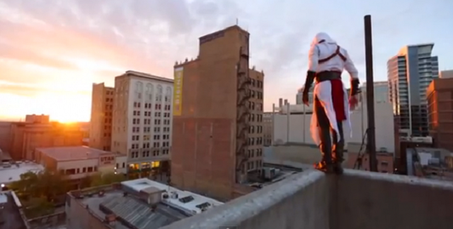 Assassin's Creed pour de vrai et en parkour 