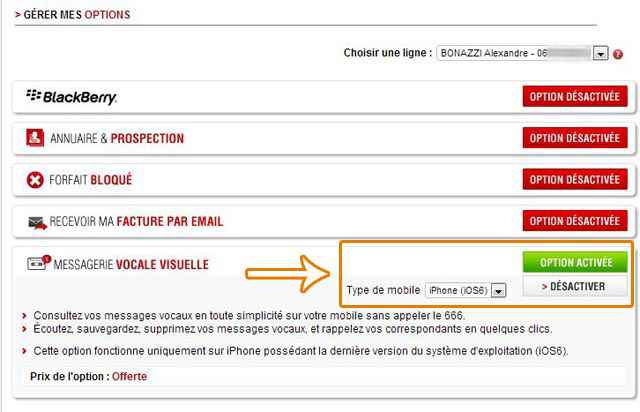 Free Mobile - Comment activer la messagerie vocale visuelle sur iPhone