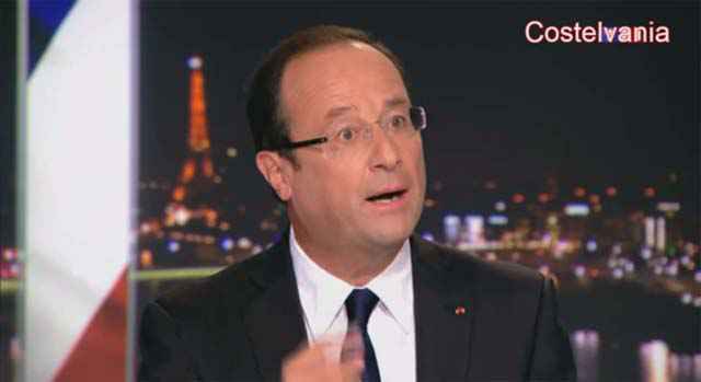 Hollande chante Super Mario !