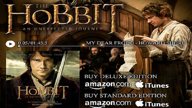 The Hobbit : Bande originale complète