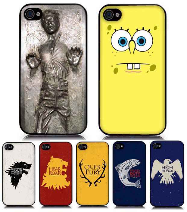 Jeux-concours - 3 coques iPhone à gagner ! (Han Solo Carbonite, Bob L'éponge, Game Of Throne)