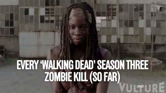 The Walking Dead - Comment et combien de zombies tués pendant la saison 3 ?