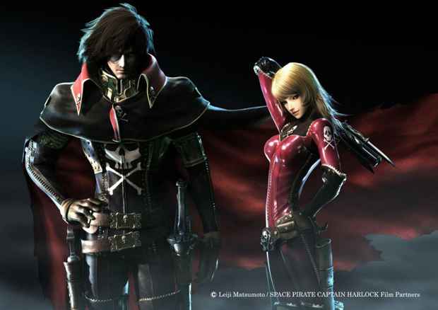 Albator en film d'animation - Space Pirate : Captain Harlock