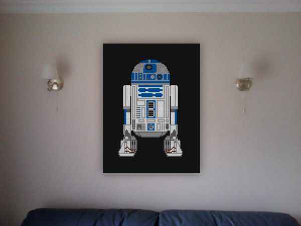 Des tableaux Star Wars en LEGO