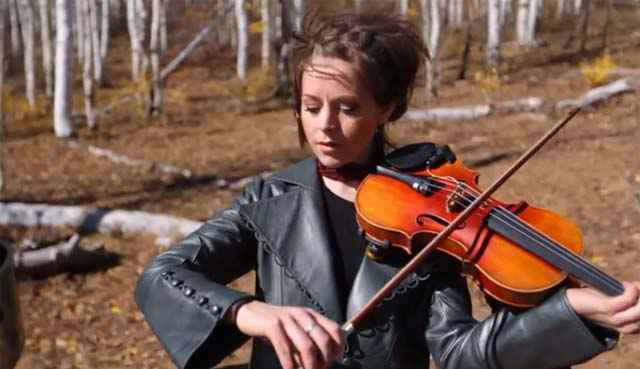 Halo au violon par Lindsey Stirling & William Joseph