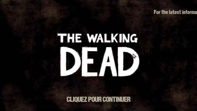 The Walking Dead - Un patch pour traduire le jeu en Français 