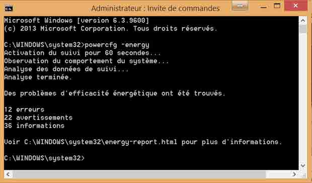 powercfg--energy