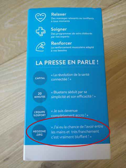 On a testé l'appareil d'électro-stimulation Bluetens - Magazine