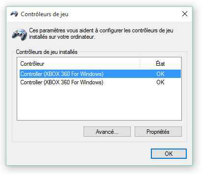 Windows 10 - Manette PS3 sur ordinateur PC