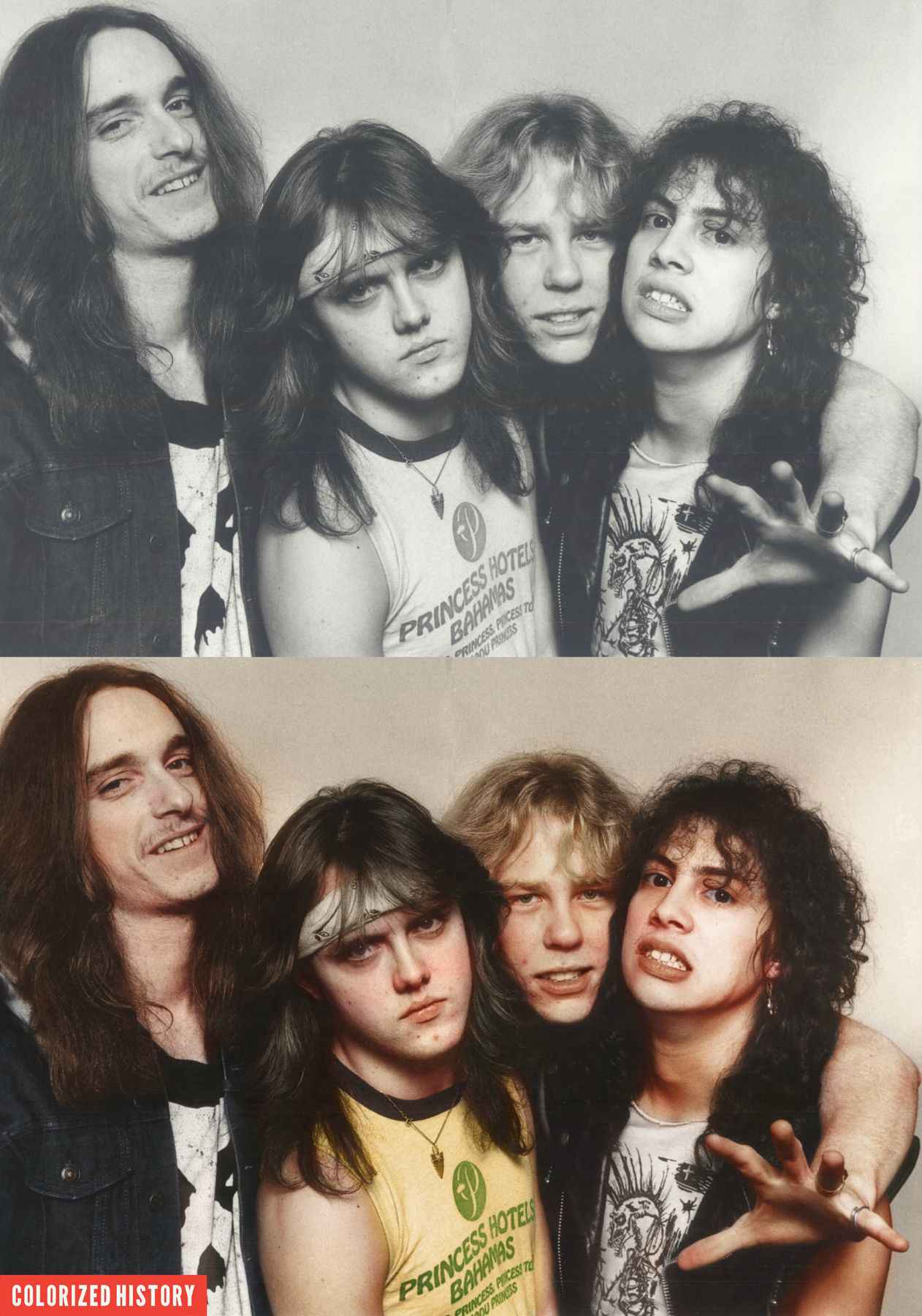 Metallica à leurs début