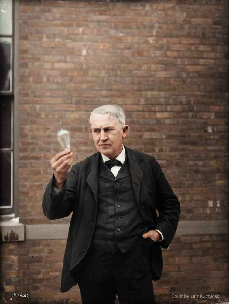 1911 - Thomas Edison (Inventeur et physicien)