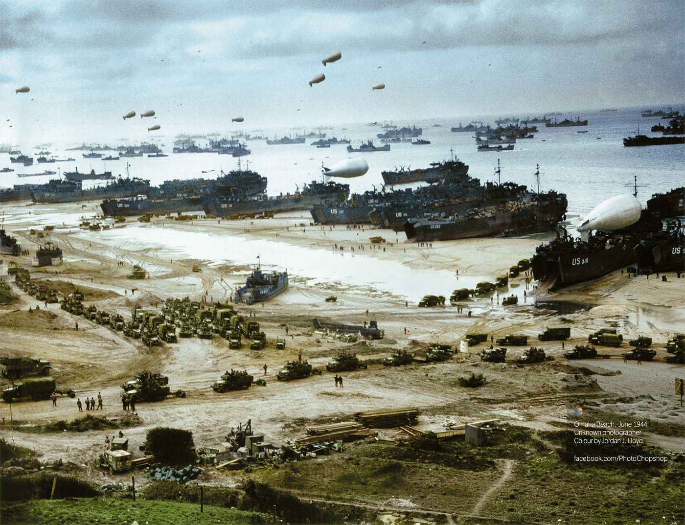 Juin 1944 - Opération Overlord (D-Day - Débarquement de Normandie)