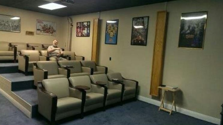 Salle de projection