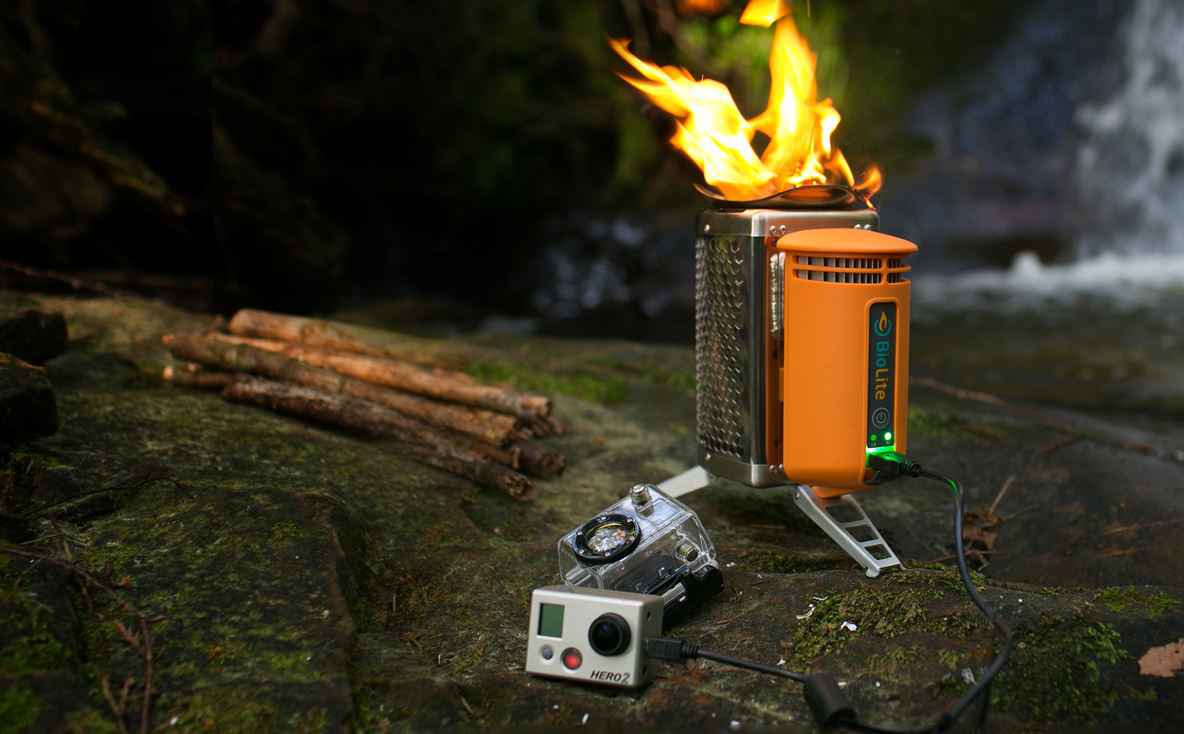 Biolite, réchaud recharge téléphone