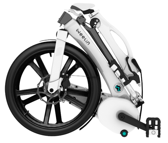 Vélo plié