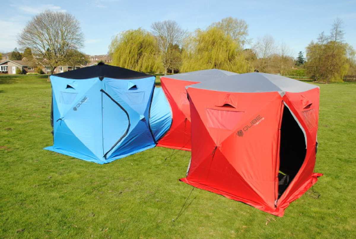 Qube tents, les tentes interconnectables à l’infini