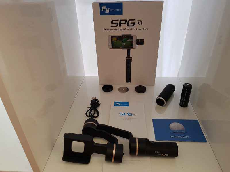 TEST : "Feiyu Tech SPG C" le stabilisateur photo