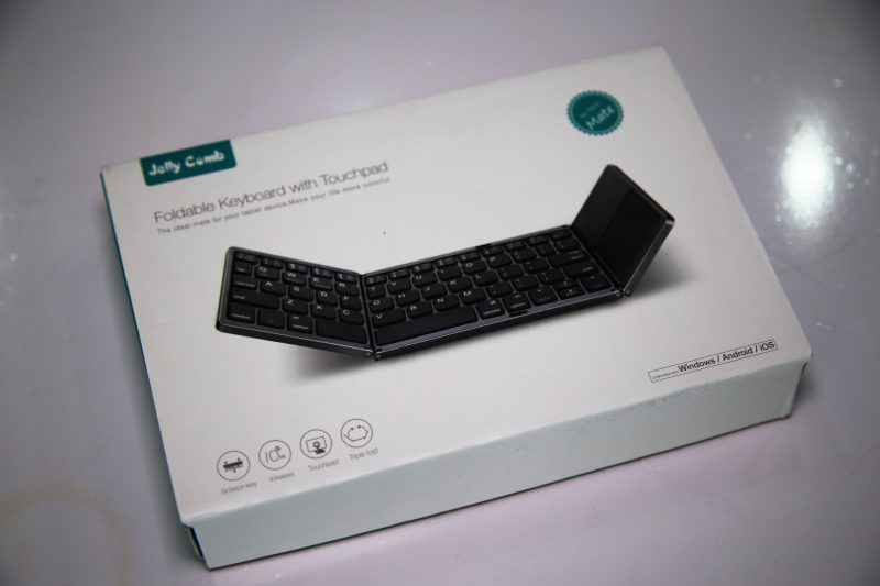 Test L Astucieux Clavier Bluetooth Pliable De Chez Jelly Comb