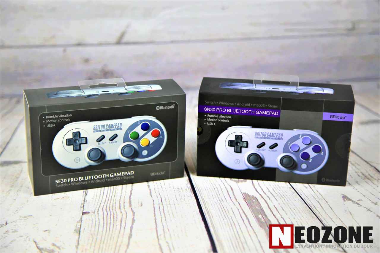 Sf30 Sn30 Pro De 8bitdo La Manette Retro Ultime Sf30 Sn30 Pro De 8bitdo La Manette Retro Ultime
