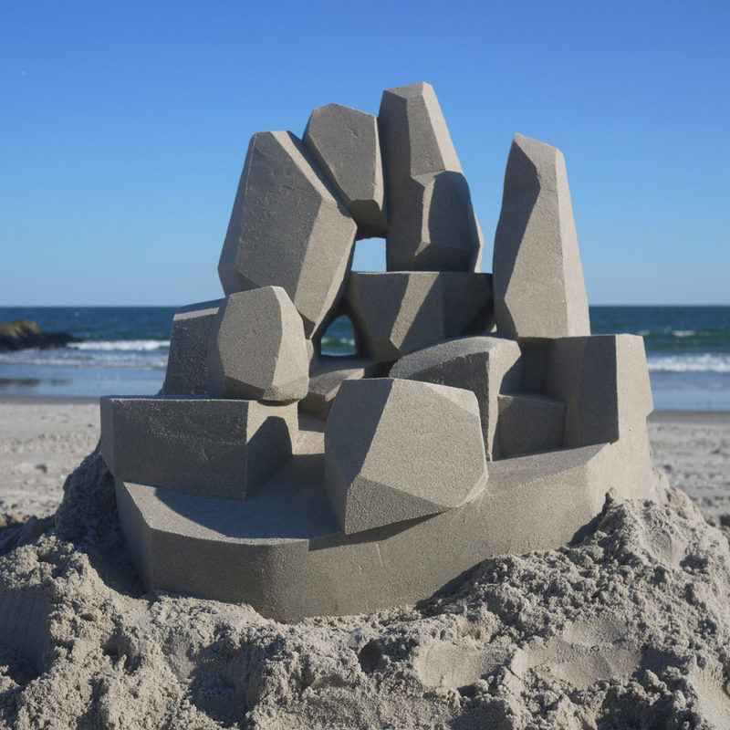 Quand un architecte construit des châteaux de sable