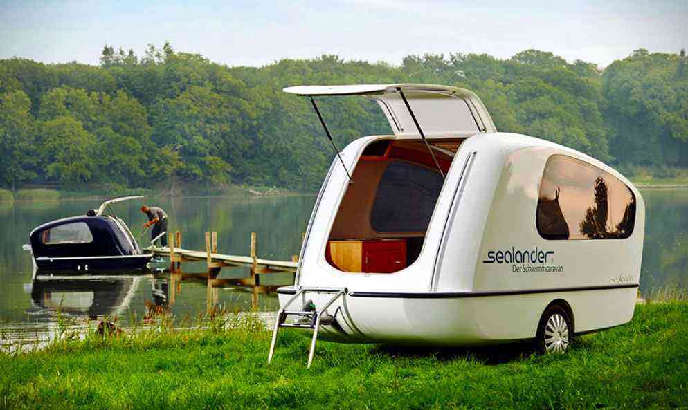 Sealander « Schwimmcaravan », la caravane amphibie - NeozOne