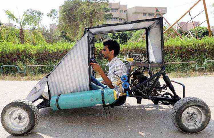 Des étudiants égyptiens inventent une voiture qui roule à l’air