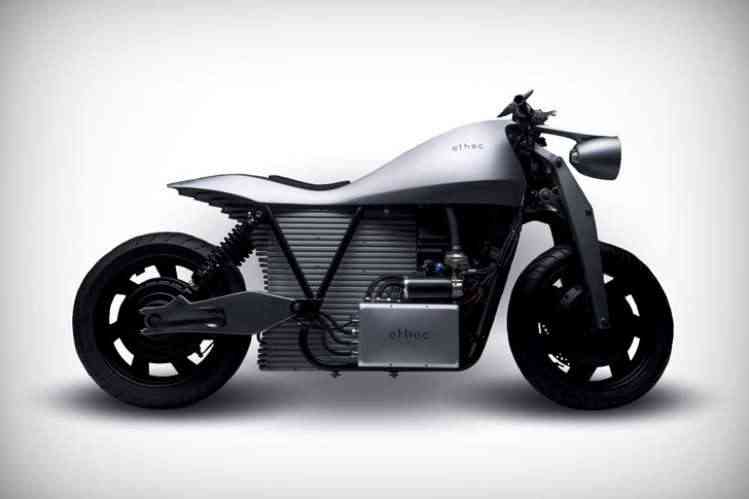 Ethec, la moto électrique design et futuriste