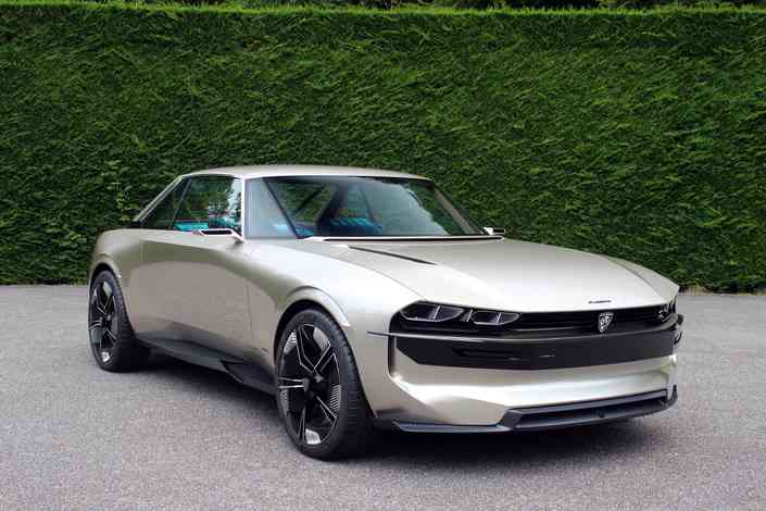 e-Legend, l’étonnant concept car dévoilé par Peugeot