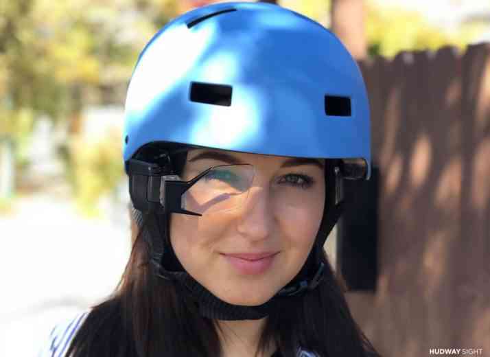 HUDWAY Sight, l’afficheur tête haute (HUD) pour les casques de vélos et de motos