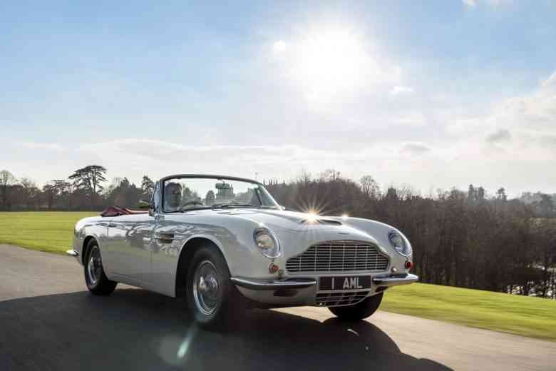 Aston Martin dévoile un kit de conversion (réversible) pour transformer les modèles de collection en voitures 100 % électriques