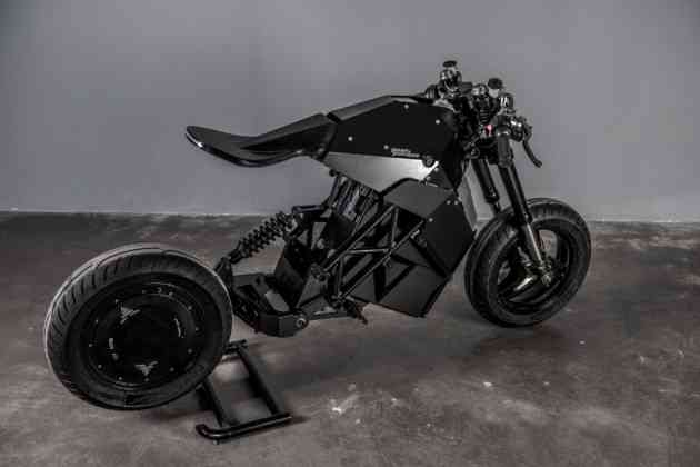ETT dévoile une impressionnante moto électrique au design très futuriste