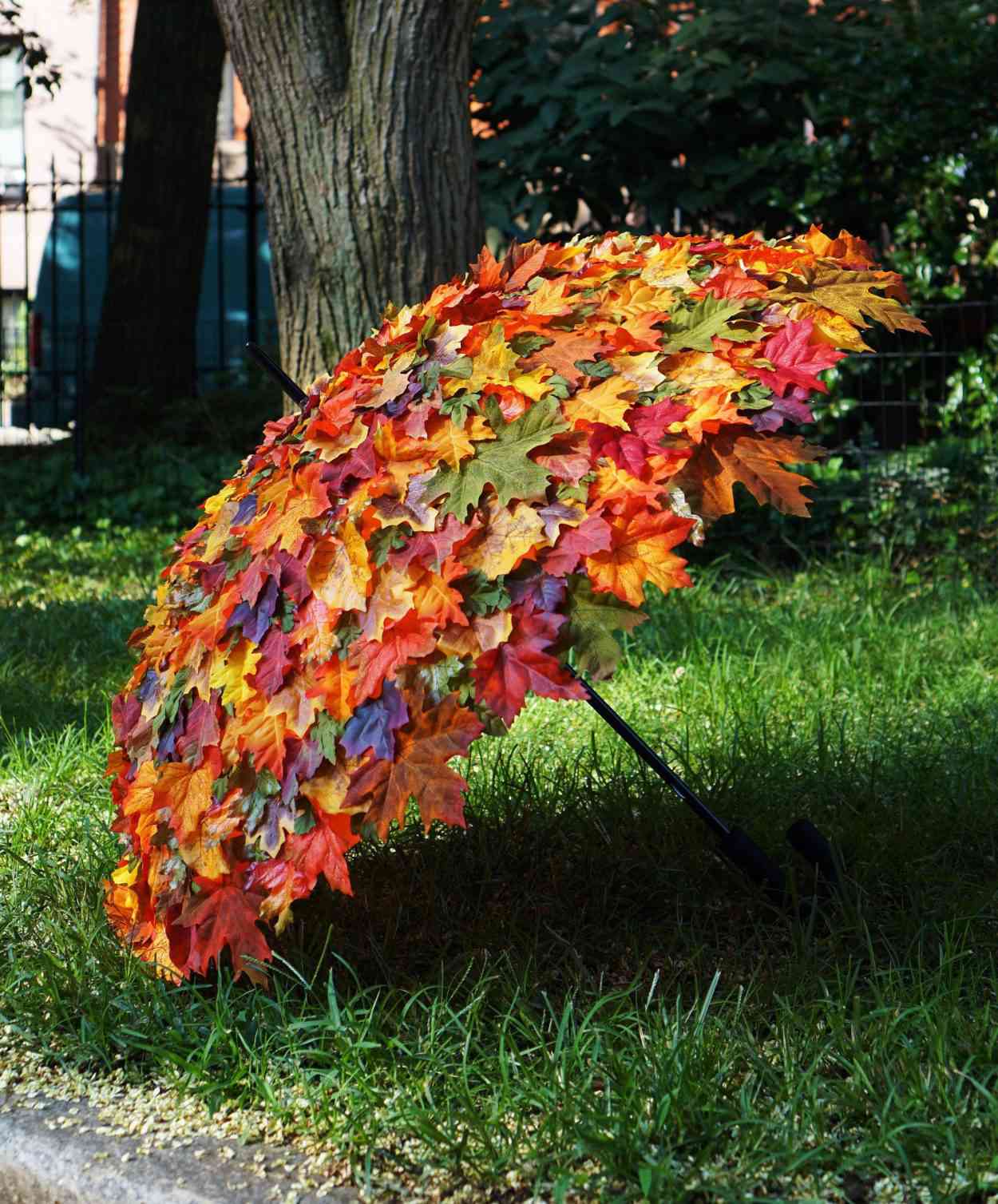 Une jeune créatrice New-yorkaise s’inspire de la nature pour créer de magnifiques parapluies